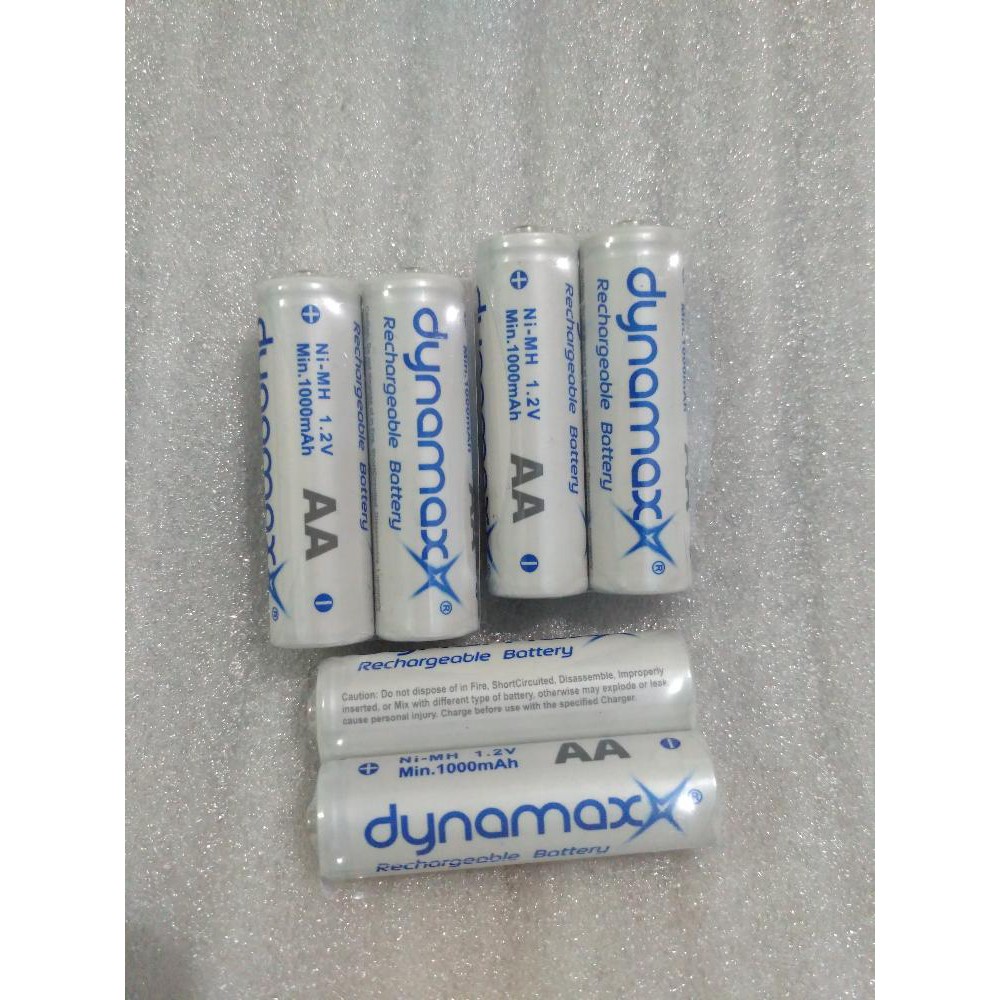 Jual Baterai Rechargeable Aa Dynamax Mah Shopee Indonesia