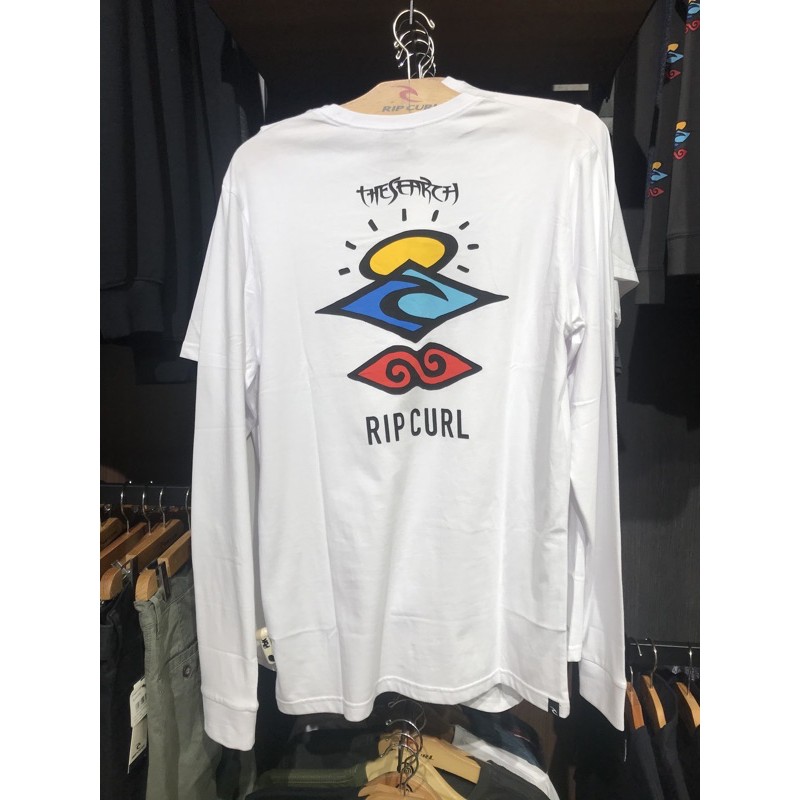 ‼️SALE ‼️Kaos / Tshirt/ Long sleeve RipCurl Original White