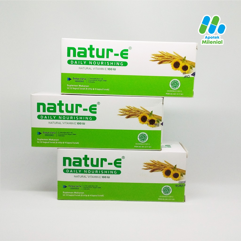 Natur- E Daily Nourishing Box Isi 32 Kapsul