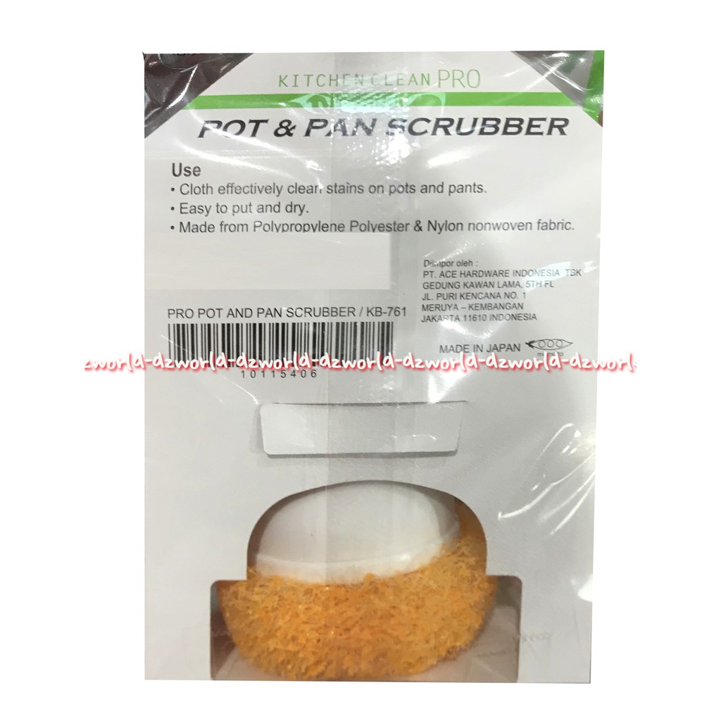 Pot &amp; Pan Scrubber Alat Mencuci Piring Tanpa Tangan