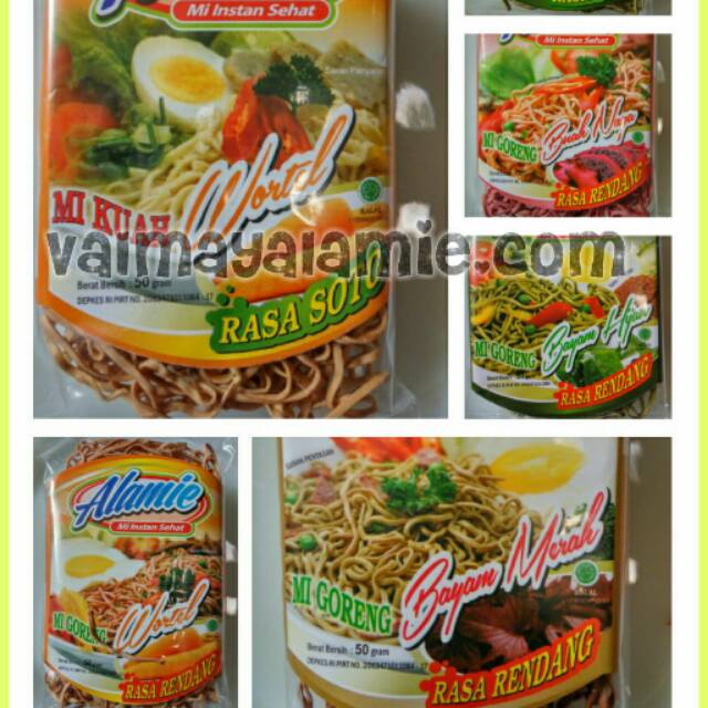 

Peket hemat Mix mie kuah/goreng bawang dan kuah soto/goreng rendang 1 dus 30:30