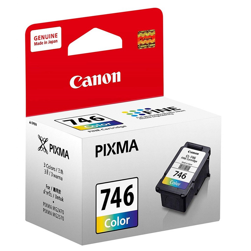 Canon Ink Cartridge CL-746 Colour - Cartridge Canon 746 ORIGINAL