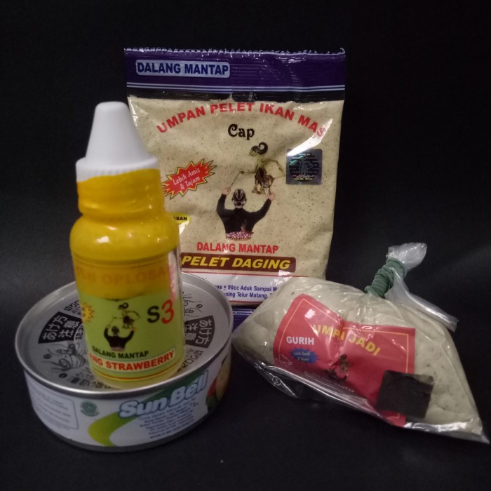 Paket Umpan Essen S3 Pisang Strawberry Dalang Mantap Cv