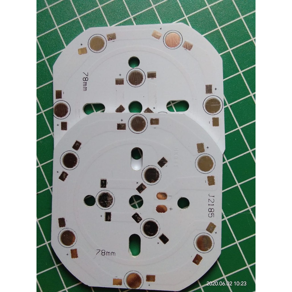 [SEN-9021] PCB HPL 1-5 WATT LED DRIVER SEMUA BENTUK 9 LED DIAMETER 78MM