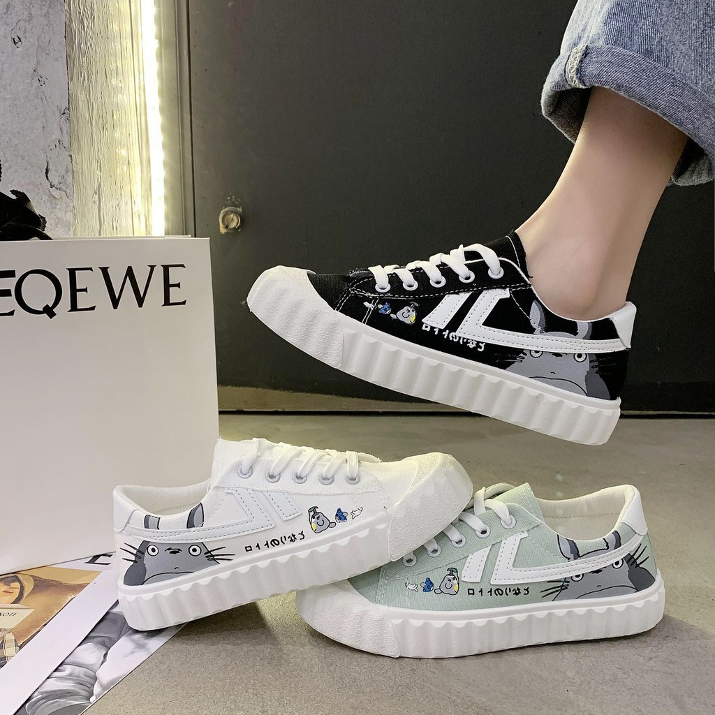 GIS Ahri Sepatu Sneakers Import Fashion Wanita Korea 2021 - Real Pic