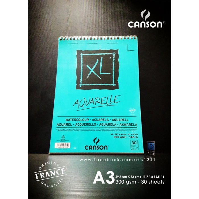 

Lora | Canson Xl Aquarelle A3