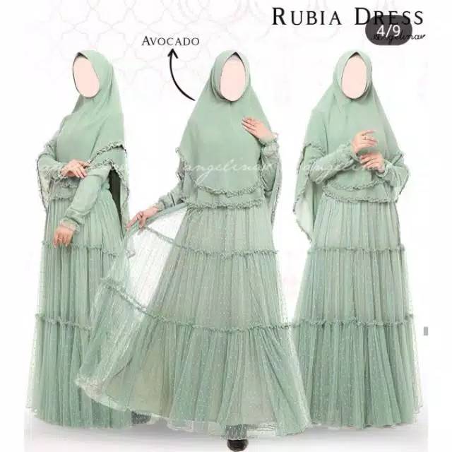 Preloved atelier angelina rubia sett khimar