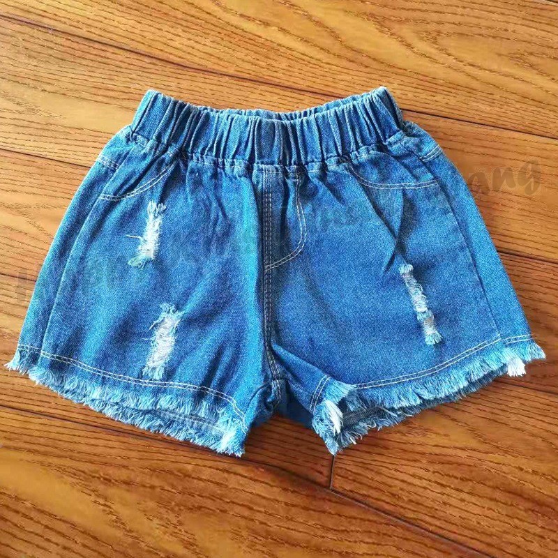 HOT PANTS / CELANA PENDEK JEANS ANAK PEREMPUAN MURAH IMPORT