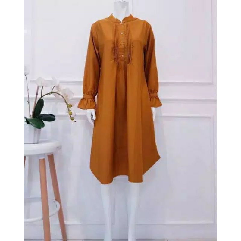 tunik fara katun toyobo ori - baju atasan wanita terbaru - tunic busui bahan adem