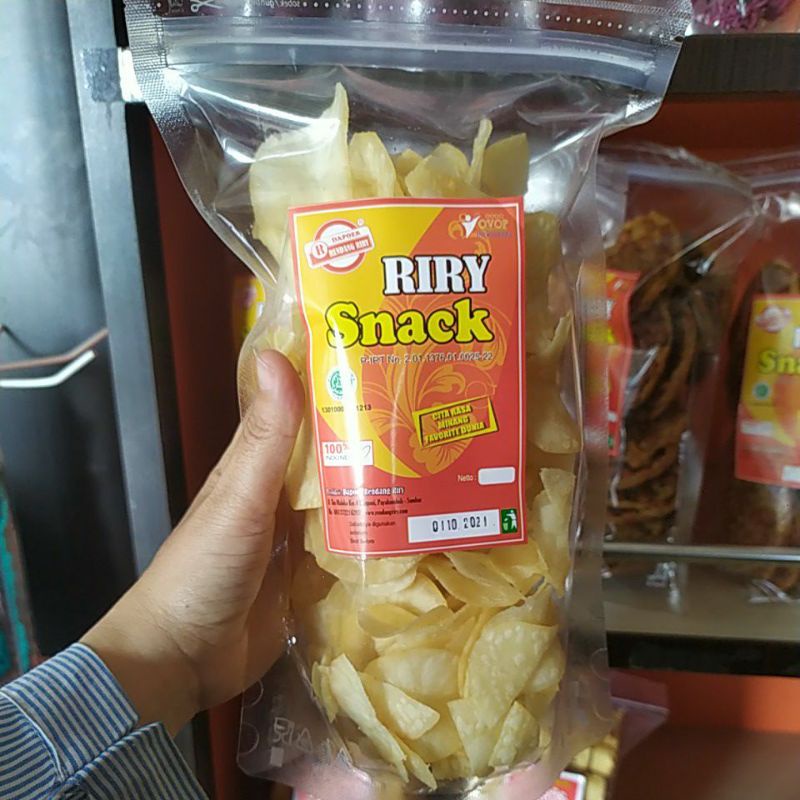 

Sanjai Tawar Original 200 gr Rendang Riry