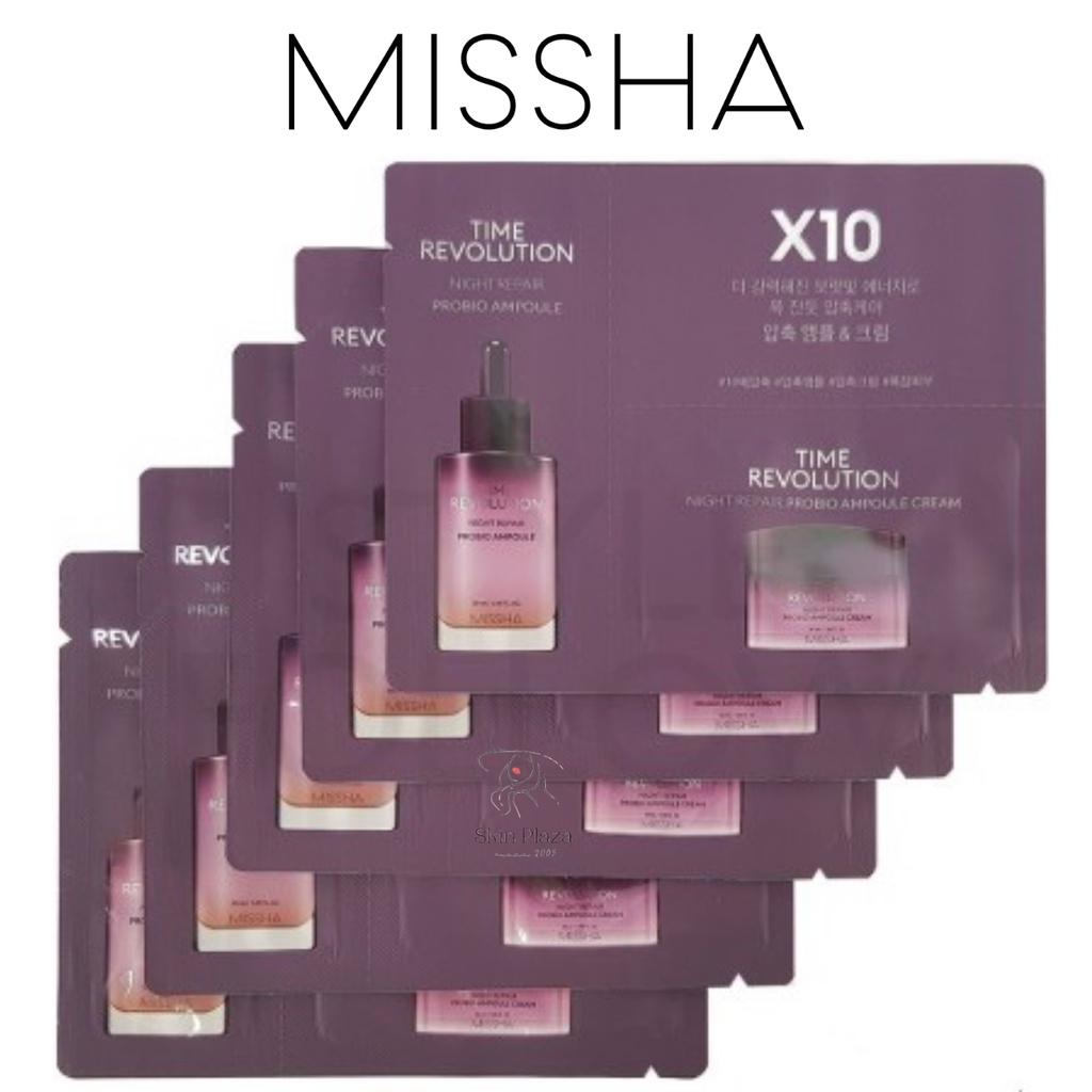 [FREE GIFT] Missha Time Revolution x10 Sample 1ml FREE GIFT belanja di Beauty Mall