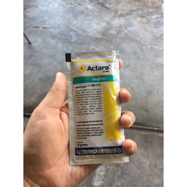 insektisida actara ukuran 10 gram
