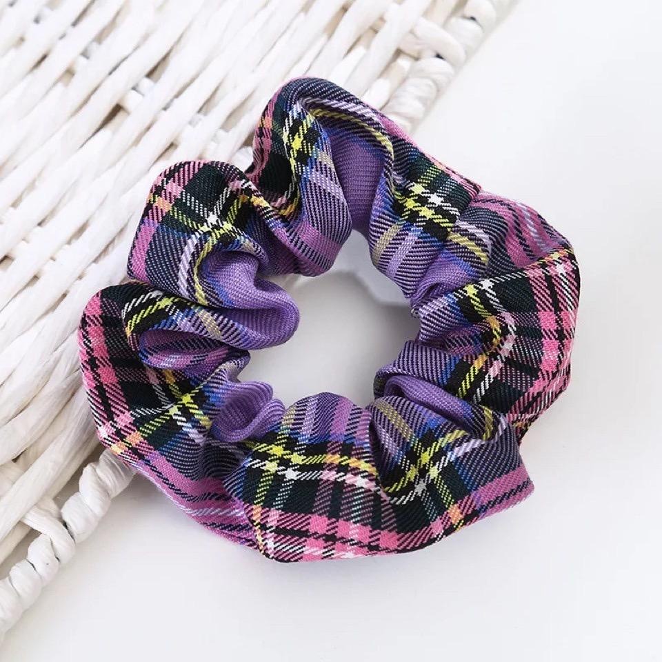 NomiYumi - Ikat Rambut Karet Scruncies Scrunchy Srunchie Pita Aksesoris Hijab Wanita Korea Simple-02
