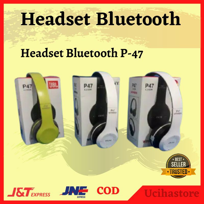 HEADSET HEDSET EARPHONE HEADPHONE HENSET HANDSET BLUETOOTH HEADSET BLOETOOTH HEADSET BLUETOOTH P-47