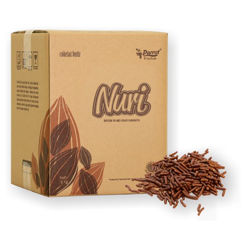 

Meses Coklat Nuri 250gr/ Meises Coklat Butir