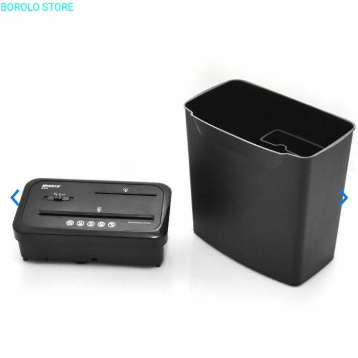 krisbow paper shredder s340 black