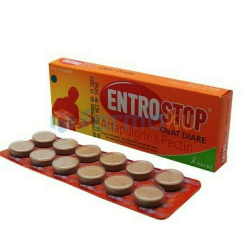 entrostop 1strip(obat diare)