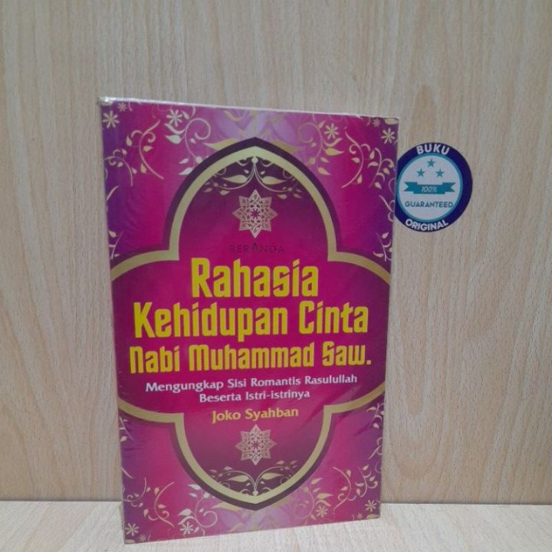 buku agama RAHASIA KEHIDUPAN CINTA NABI MUHAMMAD SAW.
