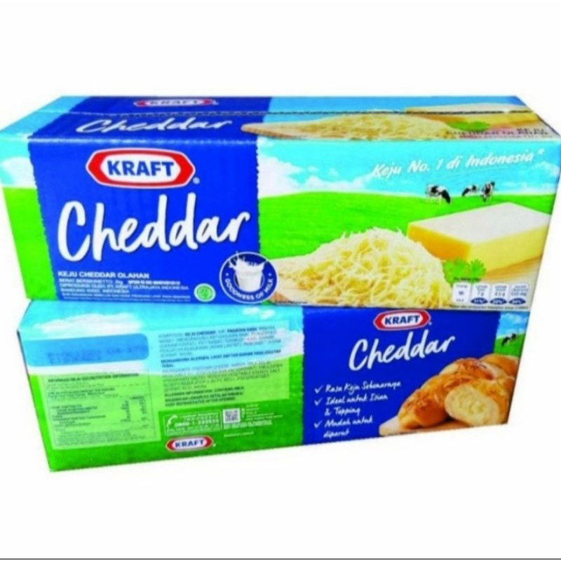 

KRAFT KEJU CHEDDAR 2KG, KEJU BLOK MUDAH DIPARUT, LEMBUT DAN ENAK HARGA MURAH