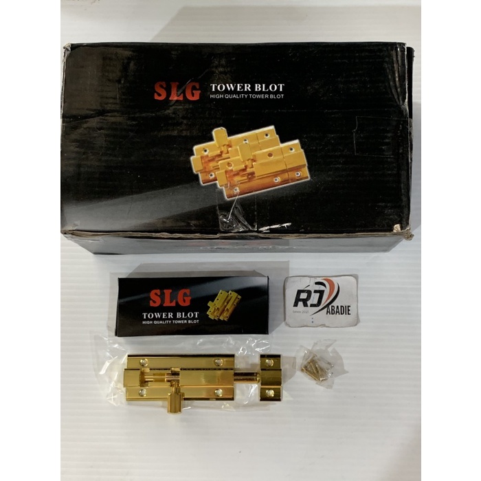 Grendel Kotak Aluminium SLG Soligen Kuning GP - 3&quot;