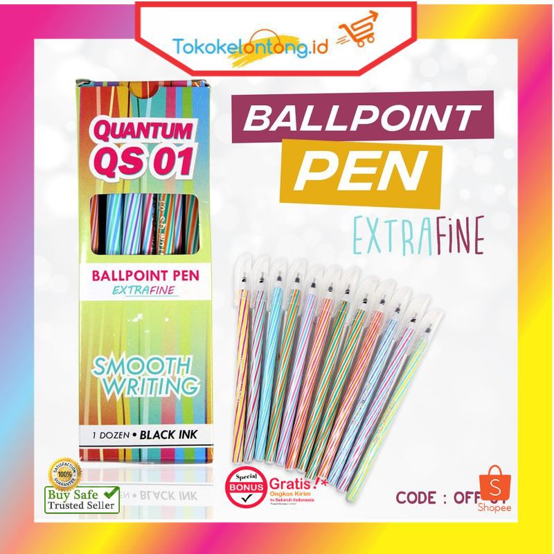 

Pulpen Lilin Unik Grosir Ballpoint (Harga Jual Per Kotak isi 12 Pcs)