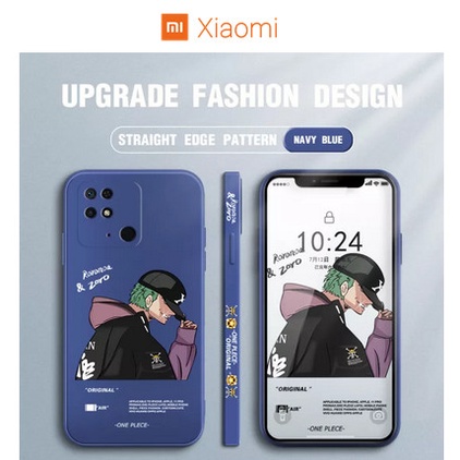 CASE XIAOMI REDMI 10A ZORO ANIME ONE PIECE CARTOON SOFT CASE GAMBAR