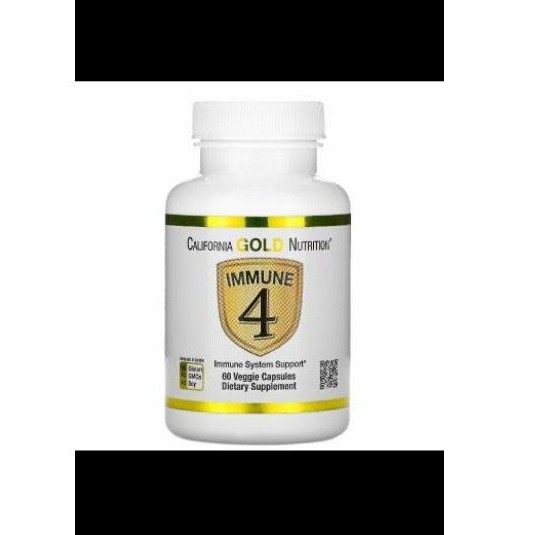 IMMUNE 4 CALIFORNIA GOLD NUTRITION 60VCAPS