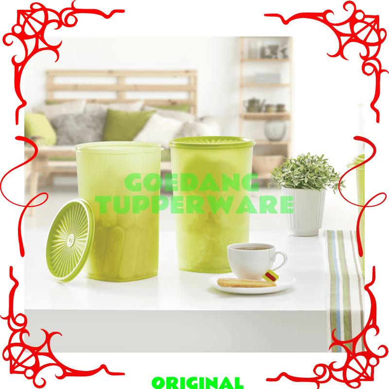 Toples Snack Tupperware Original-Toples Snack Plastik 2pc-Toples Susun
