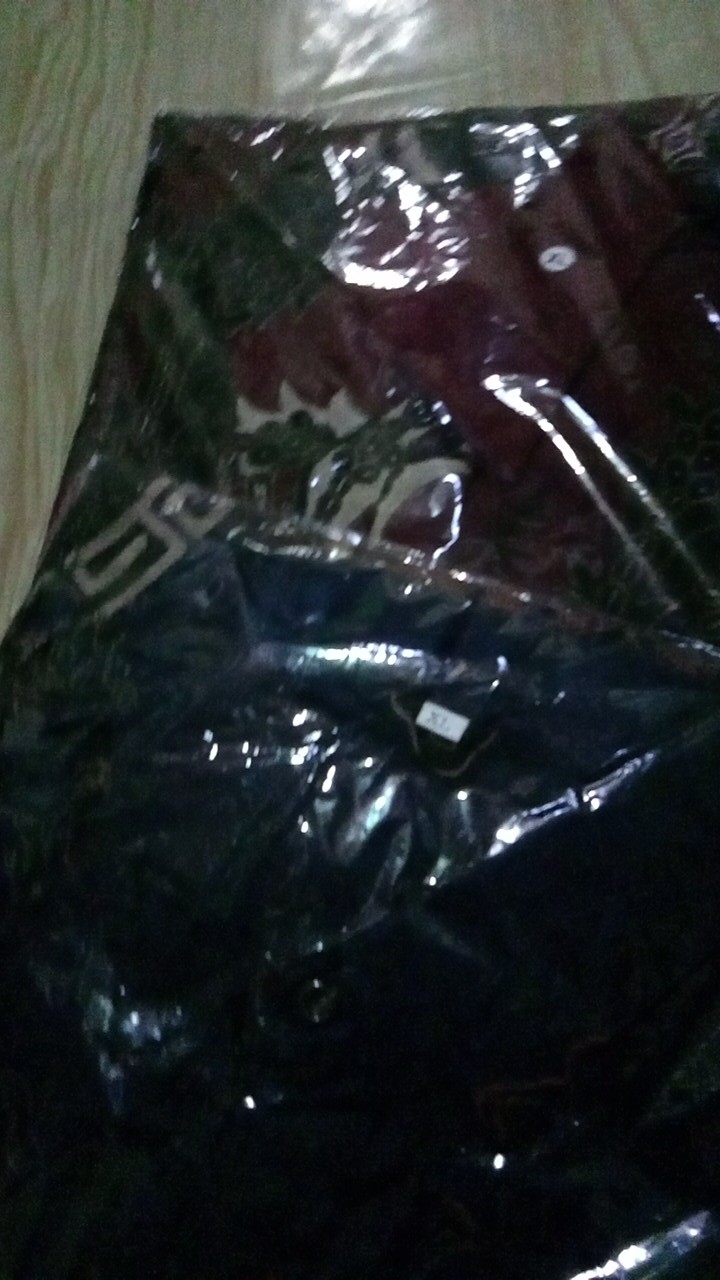Kemeja Batik Pria Lengan Panjang Murah Seragam M L Xl Xxl