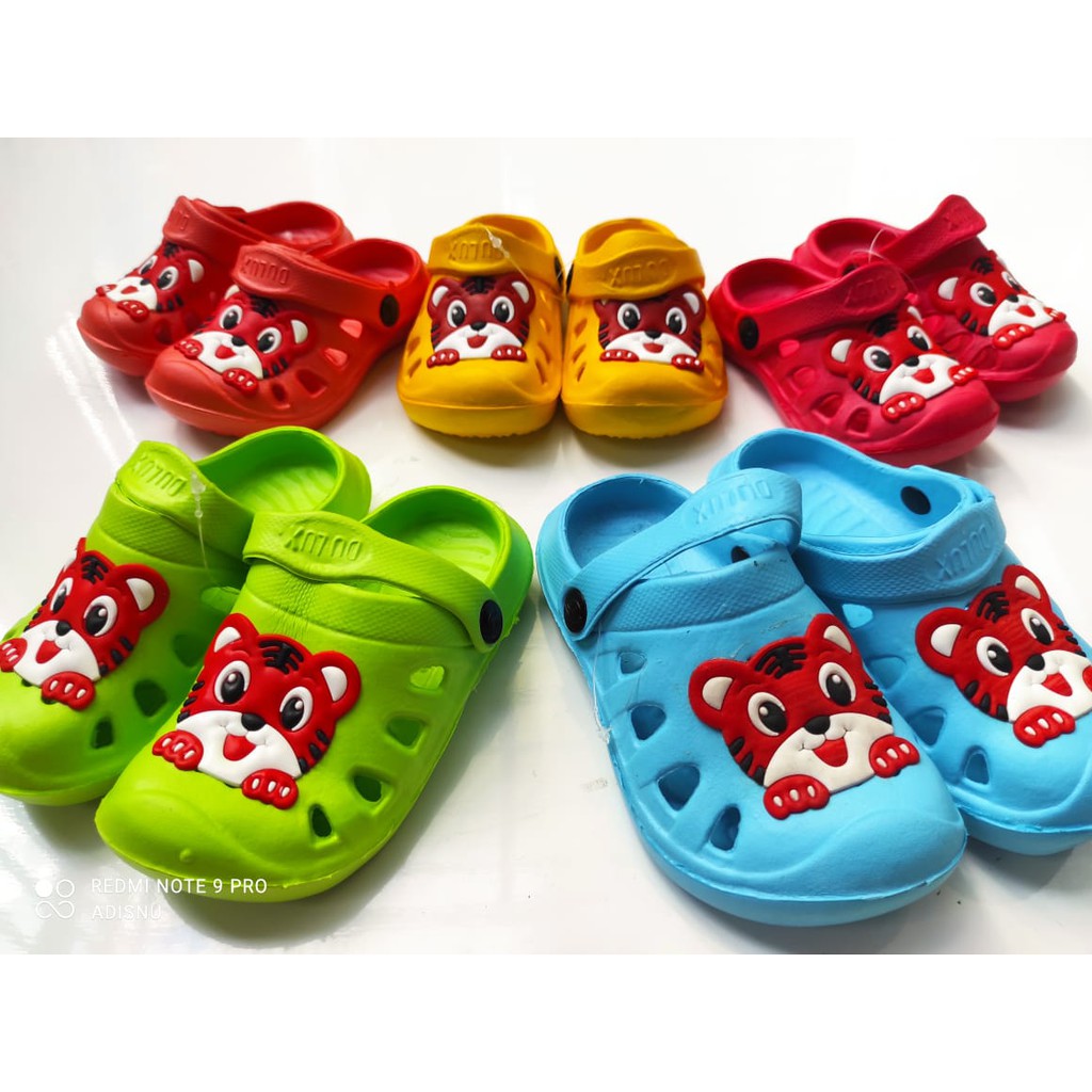 Sandal Dulux Bakpao Motif HARIMAU Size 21-25