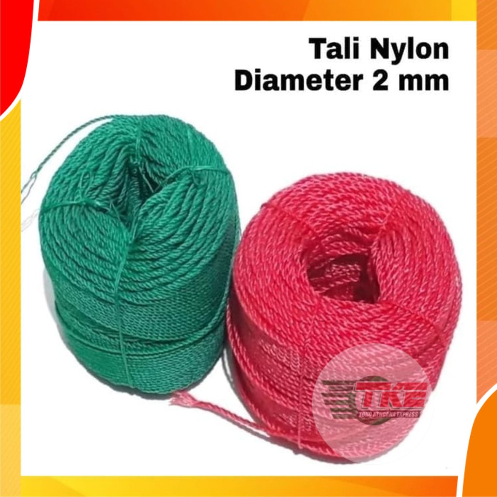 

Tali Nilon Sawah - Tali Tampar - Diameter 2mm