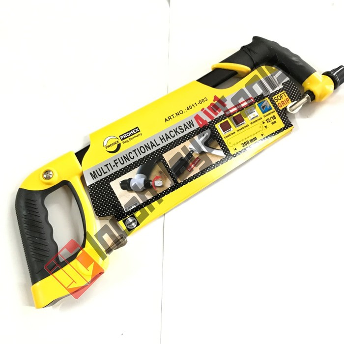 Gagang Gergaji Besi Kayu PROHEX Multi Fungsi + 4 Mata