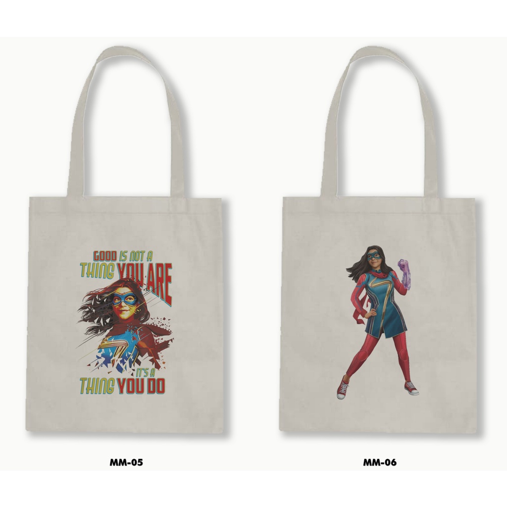 TOTE BAG BLACU - MS MARVEL