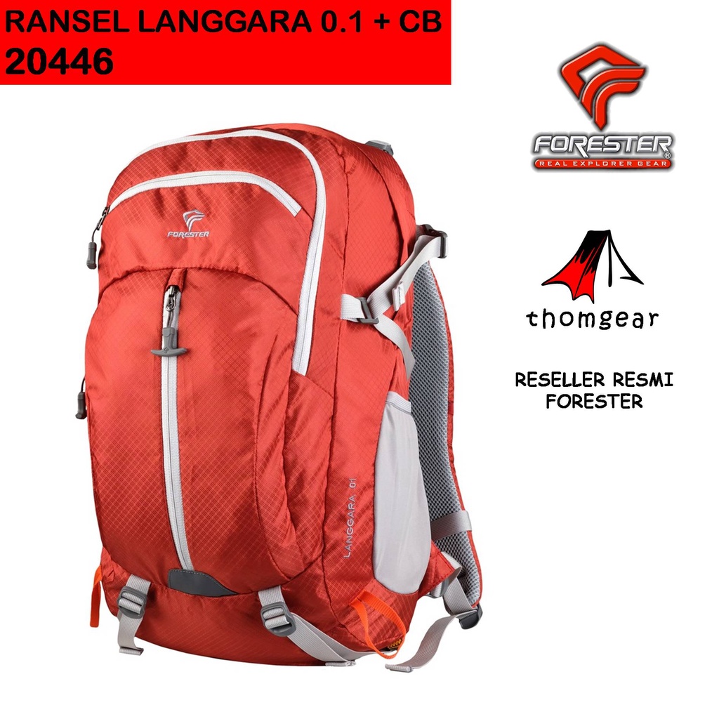 Thomgear Forester 20446 Tas Ransel Langgara 0.1 Original Include Rain Cover