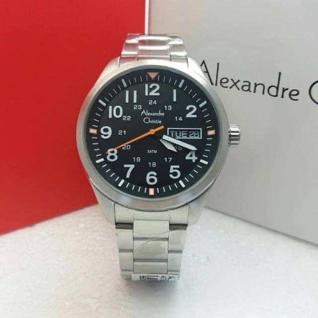 JAM TANGAN ALEXANDRE CHRISTIE COWOK AC 6539 ORIGINAL