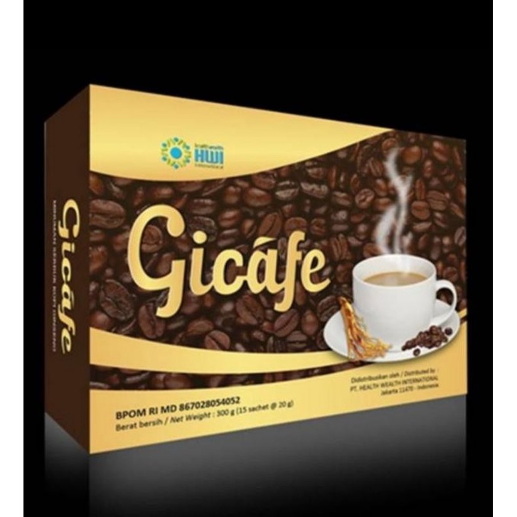 

Gicafe 15 Sachet || ORI 100% produk HWI