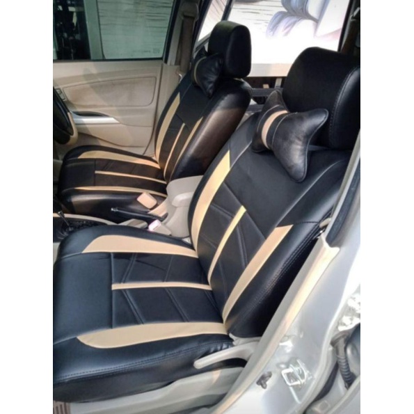 Sarung Jok Mobil Ertiga Livina Xenia Innova Innova Rebon Avanza Terios Mobilio Brv Calya Pajero Sport Sigra Datsun 3B Kijang Lgx Kijang Super Kijang Roper X-Pander  Dll(Full Set)-7