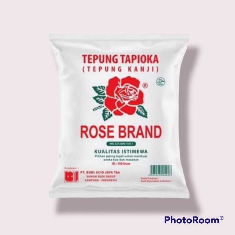 Rose Brand® Tepung Tapioka (Tepung Kanji) Kemasan 500g