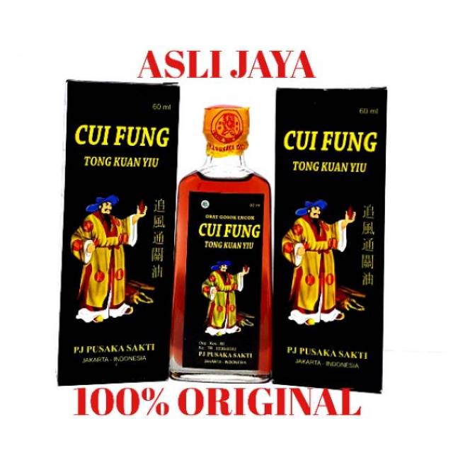 CUI FUNG TONG KUAN YIU (OBAT GOSOK REMATIK, SAKIT OTOT, DLL)