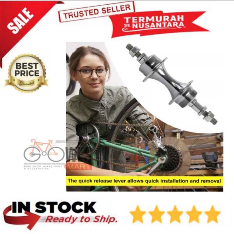 Hub Belakang Sepeda 36 Hole