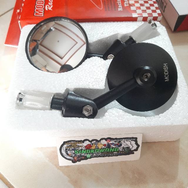 Spion jalu bulat kaca cembung Universal/All motor