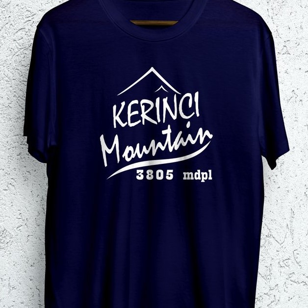 KAOS DISTRO PENDAKI GUNUNG KERINCI MOUNTAIN