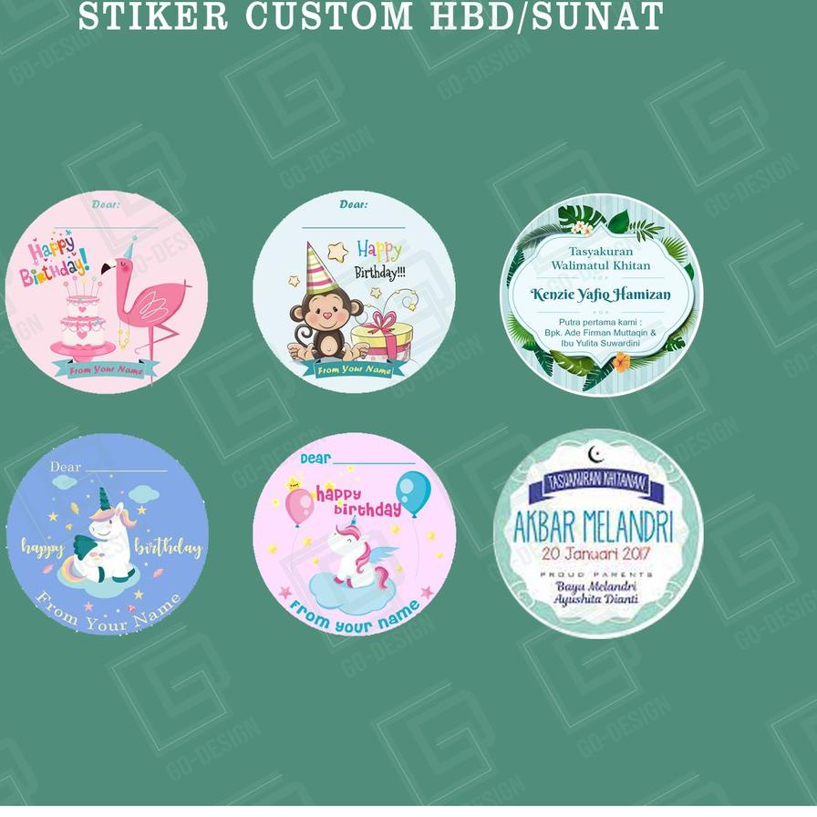 

Promo Hari Ini" STIKER SUNA/TASYAKUR/ULANG TAHUN/HBD