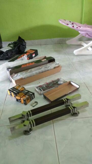 Handle Kotak Stainless 45cm 2set+kunci