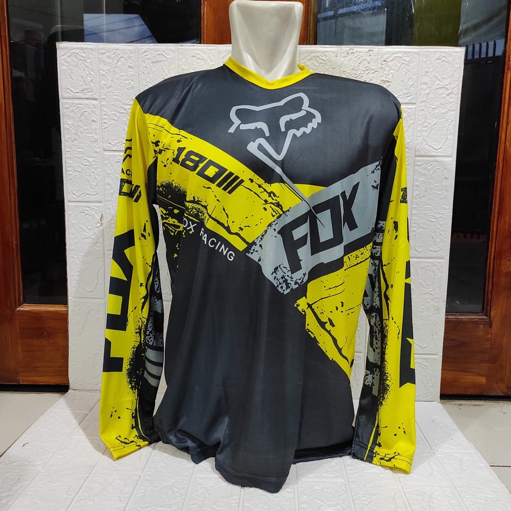 setelan offroad sepatu cross trail jersy jerseysett dan sarung tangan glove satu sett perlengkapan trail 021