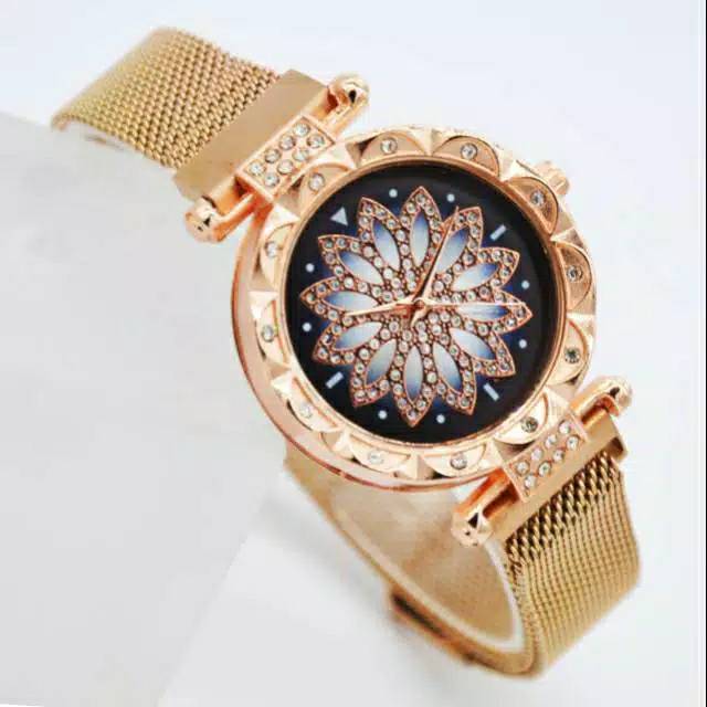 jam tangan wanita jam magnet
