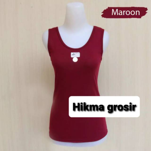 (Pilih warna)Tengtop Lutty tali besar.super soft-7