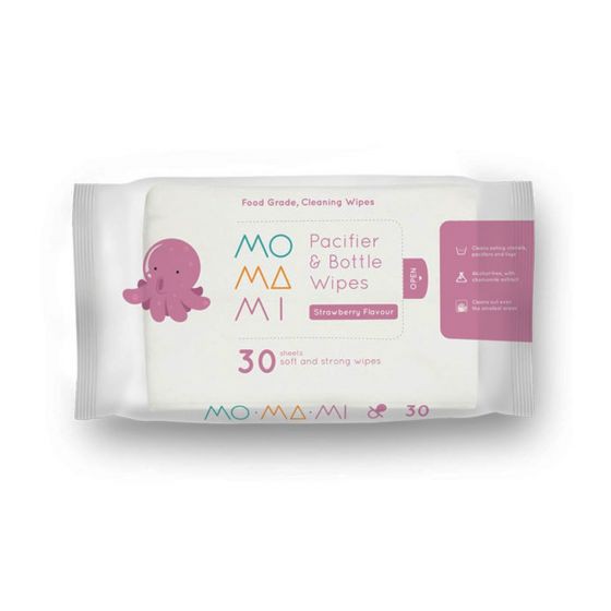 MOMAMI Pacifer &amp; Bottle Wipes 30sheet