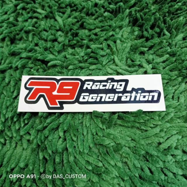 Sticker printing R9 RACING GENERATION