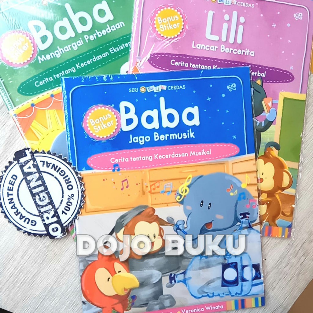 Seri BALITA Cerdas - Bonus Stiker